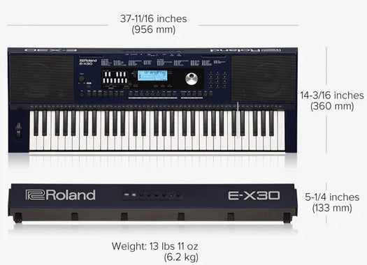 Roland E-X30 Arranger Keyboard